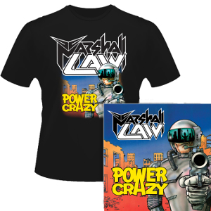 POWER CRAZYu003cT-SHIRTS SIZE:Lu003e/MARSHALL LAW/マーシャル・ロウ｜HARDROCK u0026  HEAVYMETAL｜ディスクユニオン・オンラインショップ｜diskunion.net