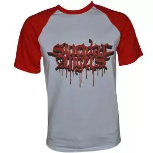 SUICIDAL ANGELS / スイサイダル・エンジェルズ / BLOODY LOGO BASEBALL T-SHIRT<SIZE:M>