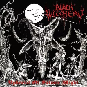 BLACK WITCHERY / UPHEAVAL OF SATANIC MIGHT<WHITE VINYL>