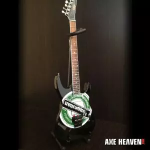 JEFF HANNEMAN / ジェフ・ハネマン / GREEN HEINEKEN LOGO<MINIATURE GUITAR>