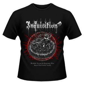 INQUISITION (from Colombia) / BLOODSHED ACROSS THE EMPYREAN ALTAR BEYOND THE CELESTIAL ZENITH<SIZE:S>