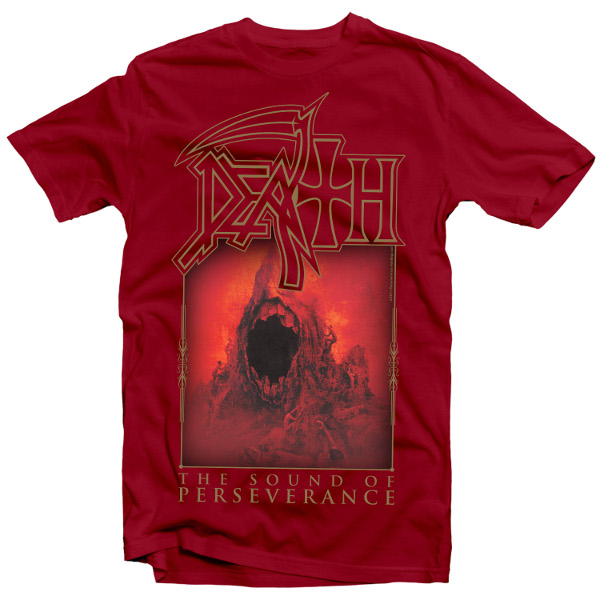 DEATH / デス / THE SOUND OF PERSEVERANCE<RED/SIZE:S>