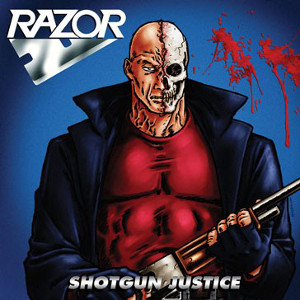 RAZOR / レイザー / SHOTGUN JUSTICE<CLEAR/RED SPLATTER VINYL>