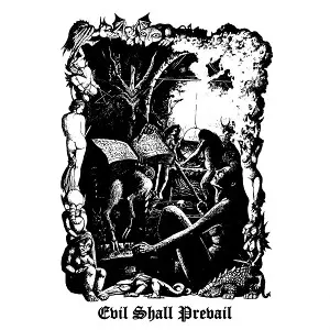 BLACK WITCHERY / EVIL SHALL PREVAIL<2LP/CLEAR VINYL>