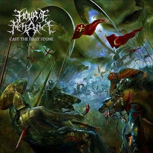 HOUR OF PENANCE / CAST THE FIRST STONE<CAMO GREEN VINYL>
