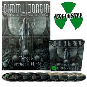 DIMMU BORGIR / ディム・ボルギル(ディム・ボガー) / FORCES OF THE NORTHERN NIGHT<EARBOOK/2BLU-RAY+2DVD+4CD+POSTER>