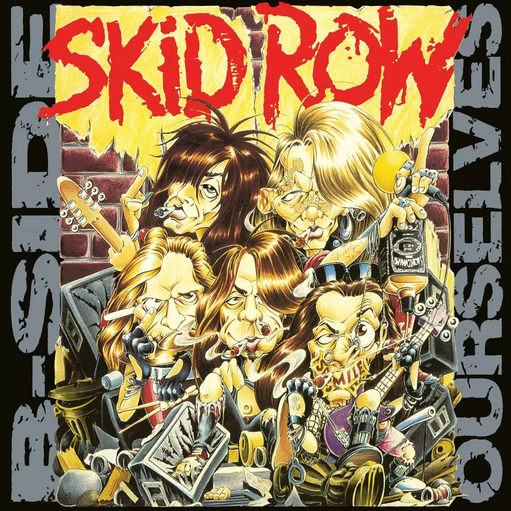 Skid Row B-Side Ourselves 限定グレー盤 LP B-SIDE OURSELVES/SKID ROW/スキッドロウ/GREY VINYL｜HARDROCK