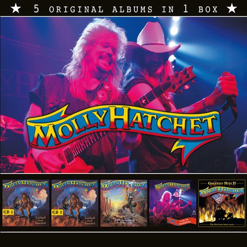 MOLLY HATCHET / モーリー・ハチェット / 5 ORIGINAL ALBUMS IN 1 BOX <5CD/BOX>