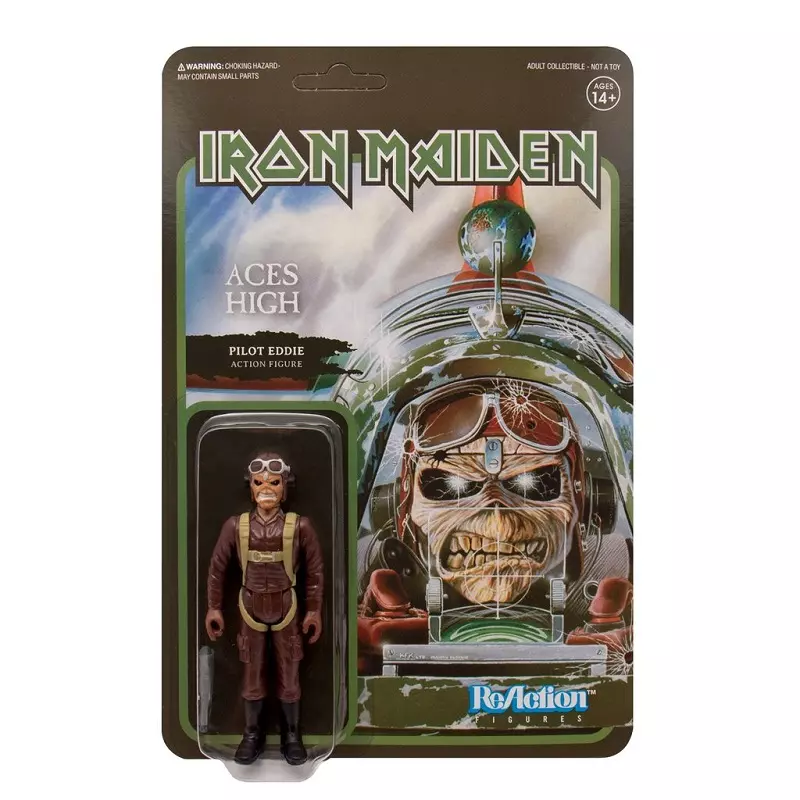 IRON MAIDEN / アイアン・メイデン / ACES HIGH<3.75" REACTION FIGURE>