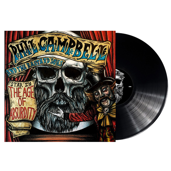 PHIL CAMPBELL AND THE BASTARD SONS / フィル・キャンベル・アンド・ザ・バスタード・サンズ / THE AGE OF ABSURDITY<BLACK VINYL>