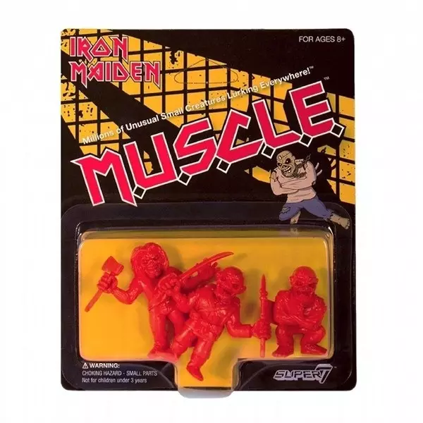 IRON MAIDEN / アイアン・メイデン / RED M.U.S.C.L.E.<キン消しタイプ / 3体セット>