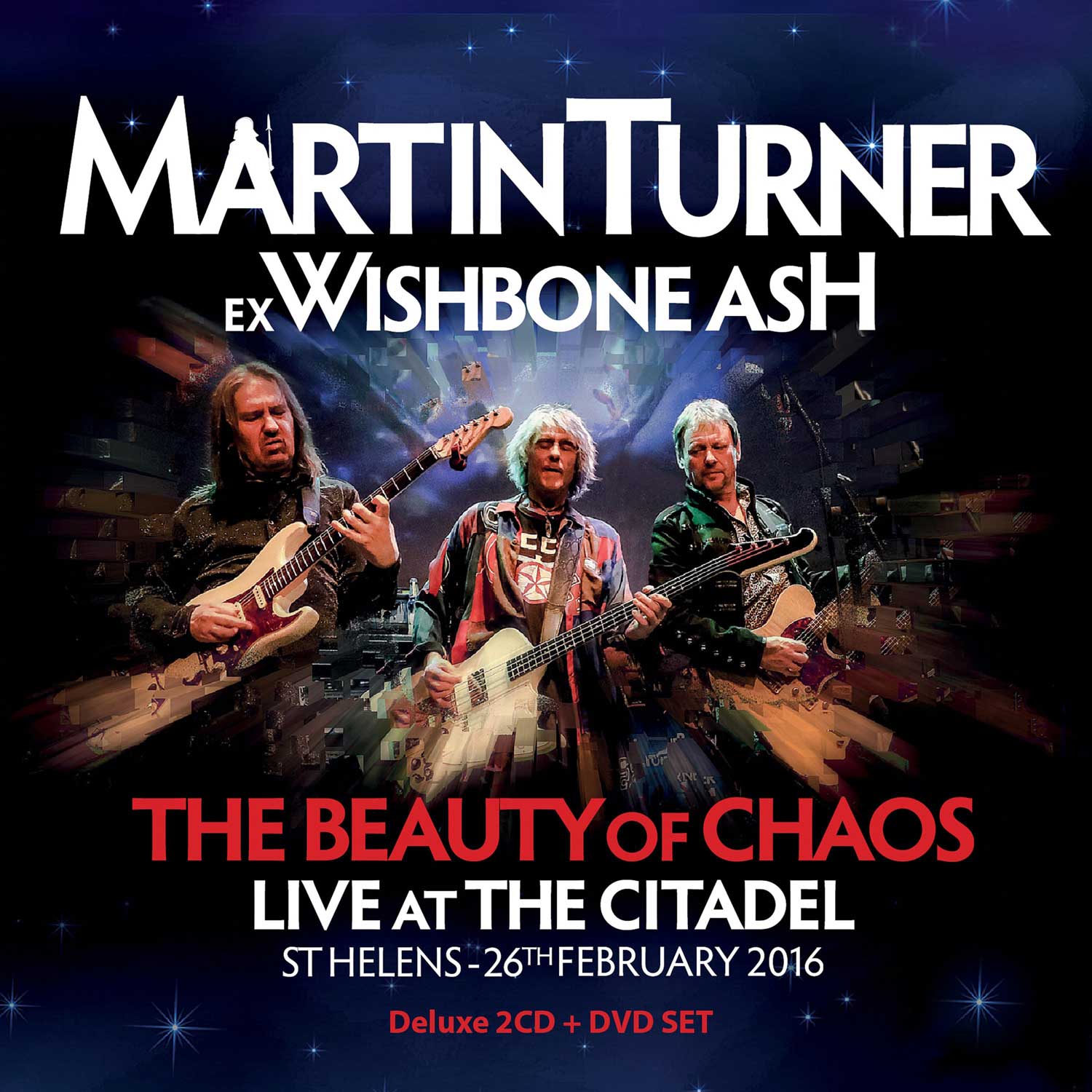 MARTIN TURNER exWISHBONE ASH / マーティン・ターナー・EXウィッシュボーン・アッシュ / THE BEAUTY OF CHAOS LIVE AT THE CITADEL<2CD+DVD>