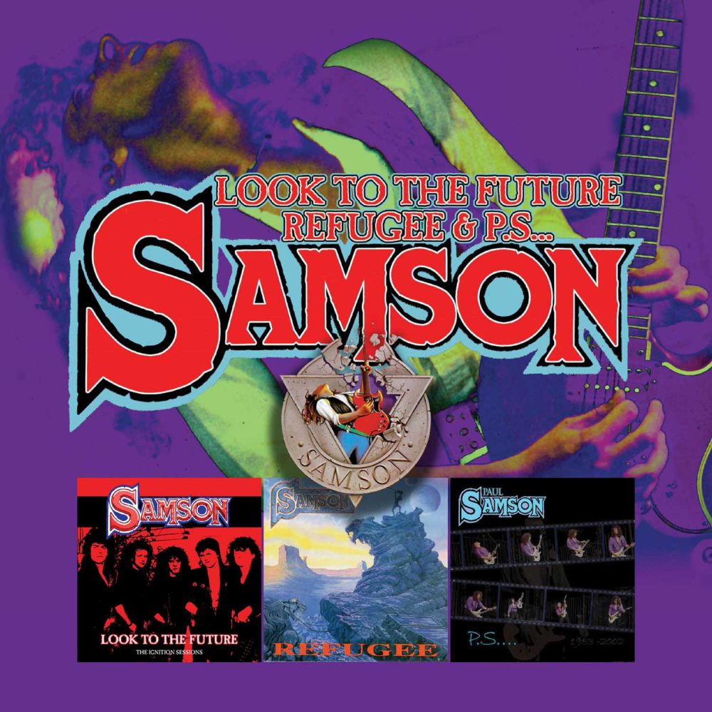 SAMSON (METAL) / サムソン / LOOK TO THE FUTURE / REFUGEE / P.S<3CD/BOX>