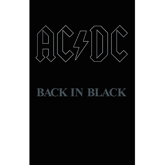AC/DC / エーシー・ディーシー / BACK IN BLACK<CASSETTE TAPE>