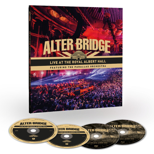ALTER BRIDGE / アルター・ブリッジ / LIVE AT THE ROYAL ALBERT HALL FEATURING THE PARALLAX ORCHESTRA<2CD+BLU-RAY+DVD>
