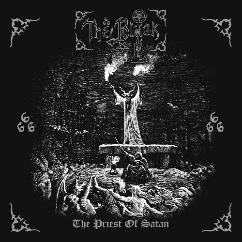THE BLACK (from Sweden) / PRIEST OF SATAN