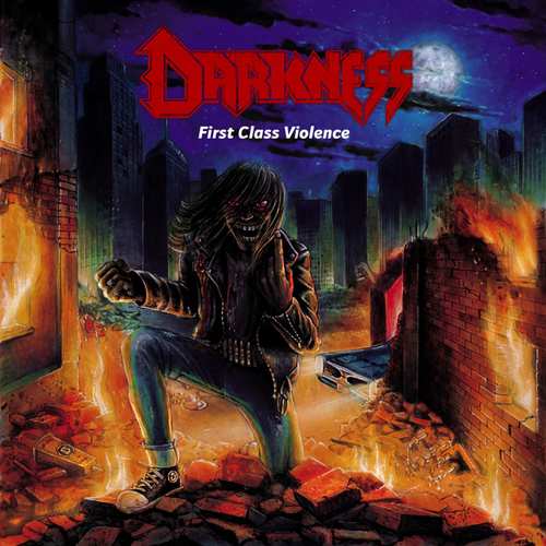 DARKNESS (from Germany) / FIRST CLASS VIOLENCE<LP>