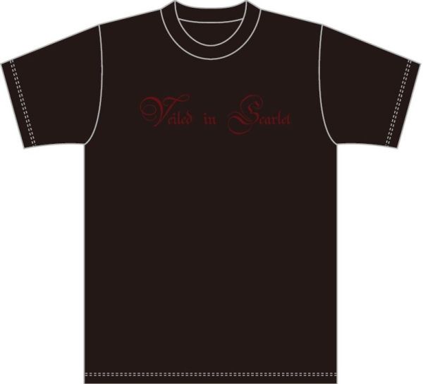 VEILED IN SCARLET / ã´ã§ã¼ã«ãã»ã¤ã³ã»ã¹ã«ã¼ã¬ãã / ãã´Tã·ã£ã<SIZE:S>