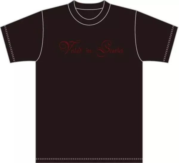 VEILED IN SCARLET / ヴェールド・イン・スカーレット / ロゴTシャツ<SIZE:L>