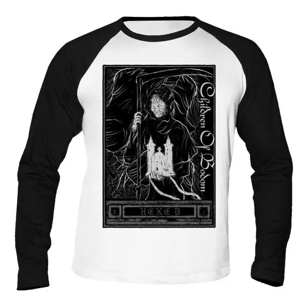 CHILDREN OF BODOM / チルドレン・オブ・ボドム / HEXED BASEBALLSHIRT<SIZE:L>