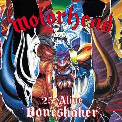 25 & ALIVE BONESHAKER<CD+DVD>/MOTORHEAD/モーターヘッド｜HARDROCK