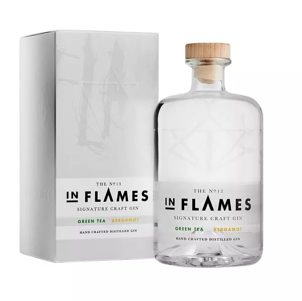 IN FLAMES / イン・フレイムス / SIGNATURE CRAFT GIN NO.13 BATCH 3 - GREEN TEA & BERGAMOT <700ML> / シグネチャー・クラフトジン No.13 バッチ3 - グリーンティー&ベルガモット<700ML>