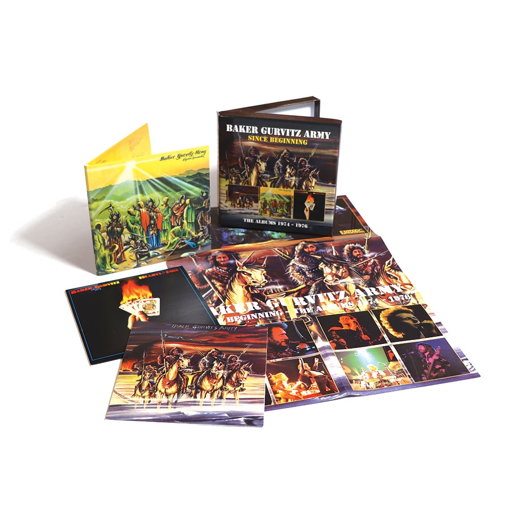 BAKER GURVITZ ARMY / ベイカー・ガーヴィッツ・アーミー / SINCE BEGINNING ~ THE ALBUMS 1974-1976: 3CD BOXSET