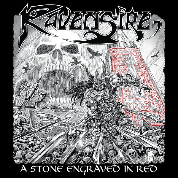 RAVENSIRE / A STONE ENGRAVED IN RED 