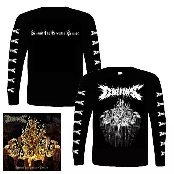 COFFINS / コフィンズ / BEYOND THE CIRCULAR DEMISE / ビヨンド・ザ・サーキユラー・デイマイズ<ロングスリーヴ・シャツXLサイズ付き>