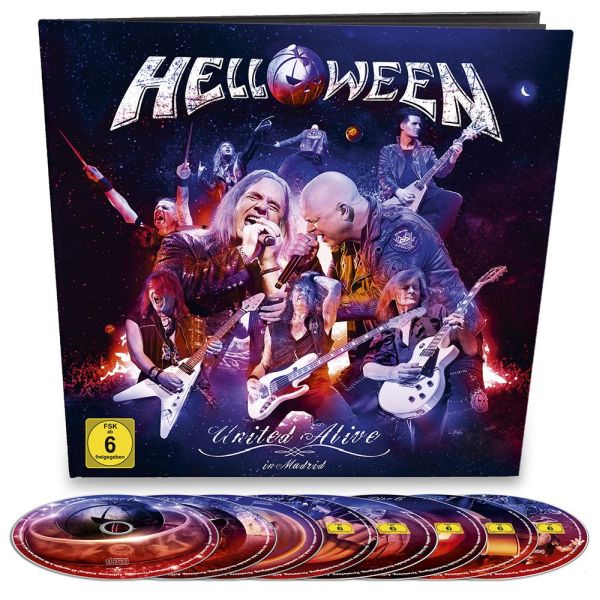 HELLOWEEN / ハロウィン / UNITED ALIVE <2BLU-RAY+3DVD+3CD+POSTER / EARBOOK / MAILORDER EDITION>