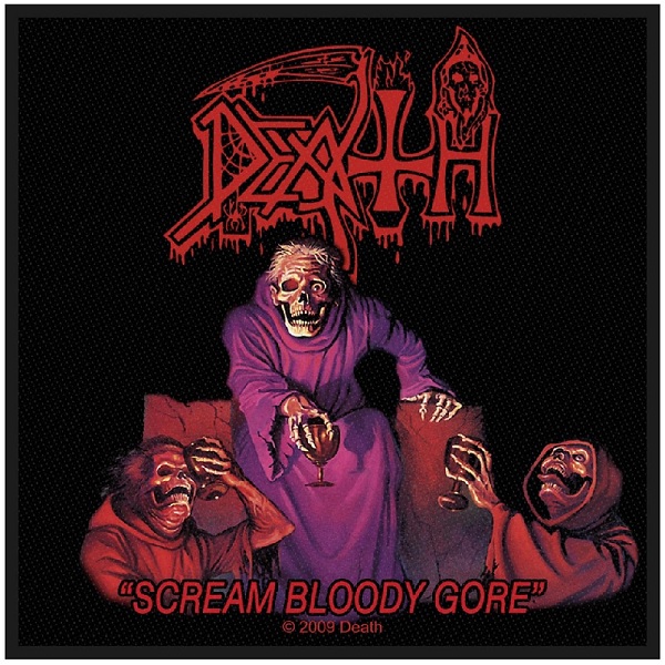 DEATH / デス / SCREAM BLOODY GORE<PATCH>