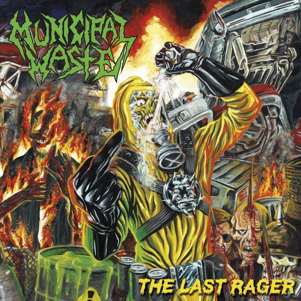 MUNICIPAL WASTE / ミュニシパル・ウェイスト / THE LAST RAGER<EP/BLACK VINYL>