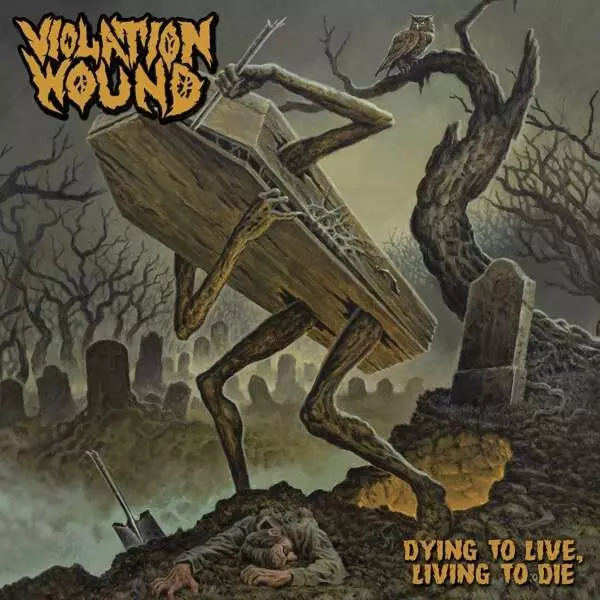 VIOLATION WOUND / ヴァイオレーション・ウーンド / DYING TO LIVE, LIVING TO DIE<DIGI>