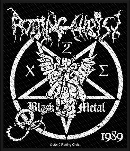 ROTTING CHRIST / ロッティング・クライスト / BLACK METAL<PATCH>
