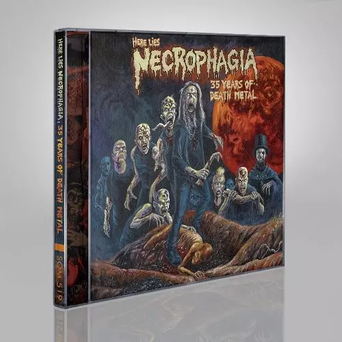 NECROPHAGIA / ネクロファジア / HERE LIES NECROPHAGIA - 35 YEARS OF DEATH METAL