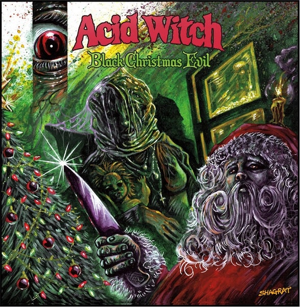 ACID WITCH / BLACK CHRISTMAS EVIL <7" / BLOODY RED VINYL>