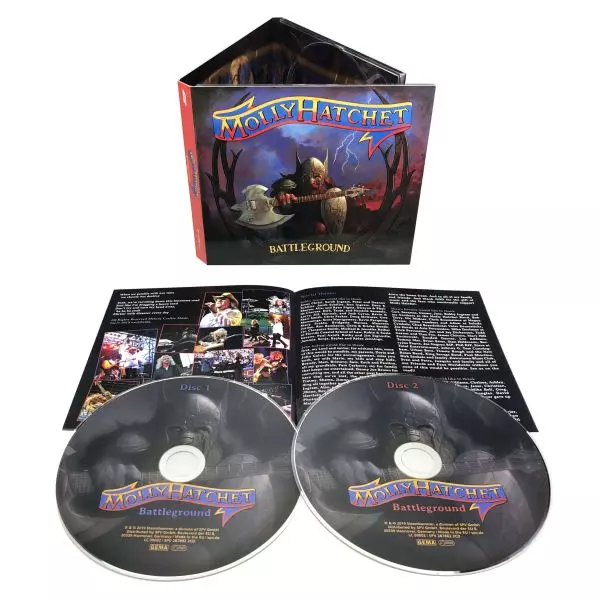MOLLY HATCHET / モリー・ハチェット / BATTLEGROUND<2CD/DIGI>