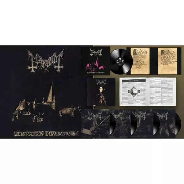 MAYHEM / メイヘム / DE MYSTERIIS DOM SATHANAS<25TH ANNIVERSARY BOX SET/5LP+BOOK>