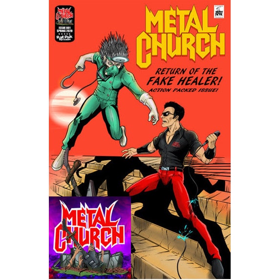METAL CHURCH / メタル・チャーチ / RETURN OF THE FAKE HEALER<COMIC BOOK BUNDLE>