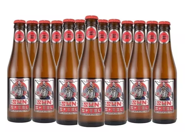 音楽酒】IRON MAIDEN:TROOPER SUN AND STEEL SAKE LAGER ビール