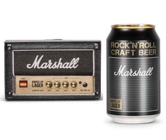 MARSHALL BEER / AMPED UP LAGER / アンプド・アップ・レーザー <330ML>3本入りギフトボックス