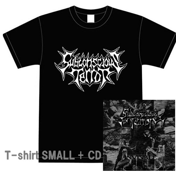 SUBCONSCIOUS TERROR JAPAN / サブコンシャス・テラー・ジャパン / Invisible<CD+Tshirt Small> / インヴィジブル<Tシャツ付きSサイズ>