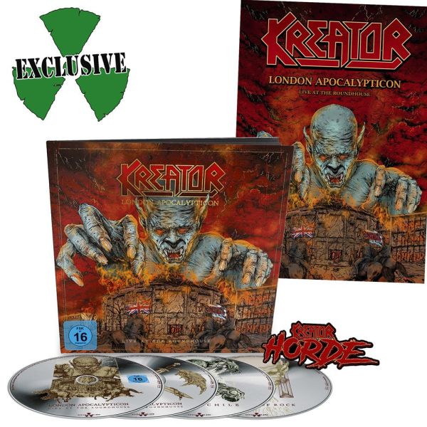 KREATOR / クリエイター / LONDON APOCALYPTICON - LIVE AT THE ROUNDHOUSE<EARBOOK>