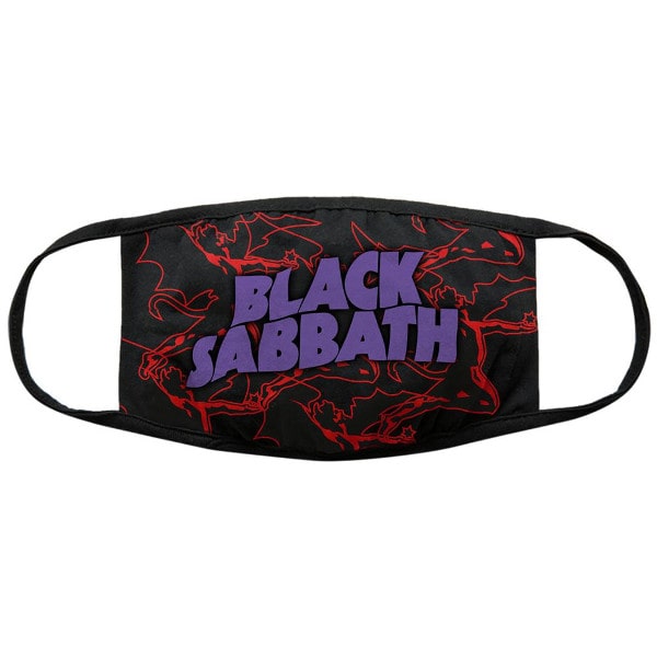 BLACK SABBATH / ブラック・サバス / BLACK SABBATH RED THUNDER FRONT LOGO FACE COVERINGS