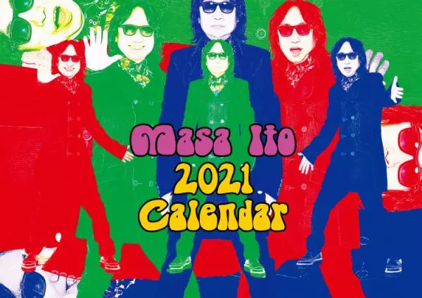 SEISOKU ITO / 伊藤政則 / MASA ITO 2021 カレンダー