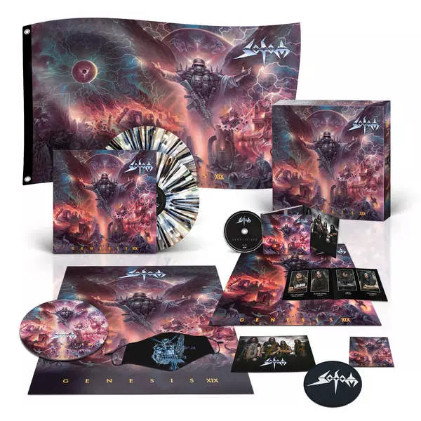 SODOM / ソドム / GENESIS XIX / GENESIS XIX<2LP+CD+FLAG+POSTER+FACE MASK+PHOTOCARD+STICKER+PATCH+SLIPMAT>