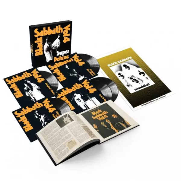 VOL.4 (SUPER DELUXE 5LP+BOOK) /BLACK SABBATH/ブラック・サバス/-WEB