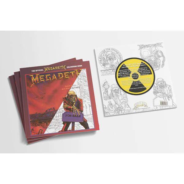 MEGADETH / メガデス / THE OFFICIAL MEGADETH COLOURING BOOK