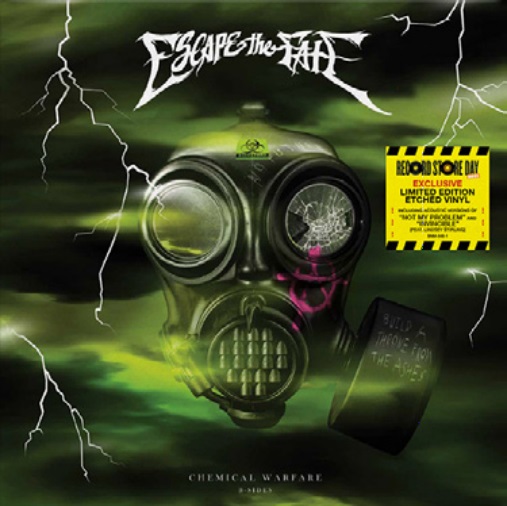ESCAPE THE FATE / エスケイプ・ザ・フェイト / CHEMICAL WARFARE: B SIDES<12"/COLOR VINYL, ECHING, LIMITED, INDIE-EXCLUSIVE>