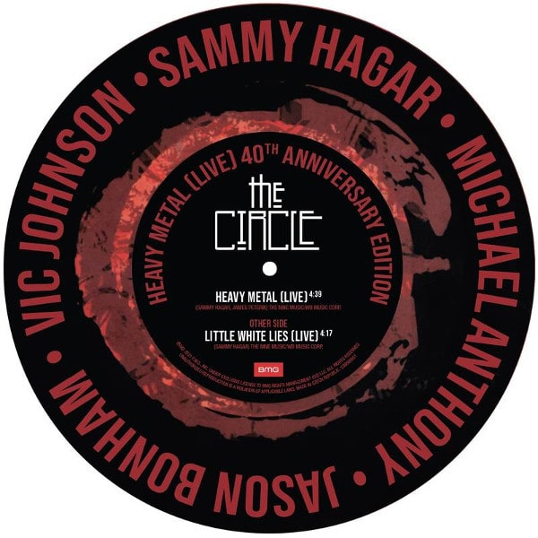 SAMMY HAGAR & THE CIRCLE / サミー・ヘイガー&ザ・サークル / HEAVY METAL(Live)<12"/PICTURE DISC, INDIE-EXCLUSIVE>